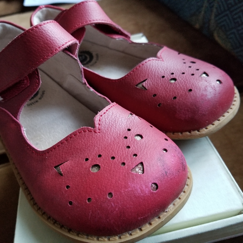 Livie and Luca Astrid red mary jane shoes size 13